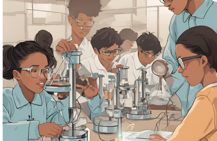 2024年度 化学物理工学科の実験教室 (8/2) Experiment Classes for High School Students