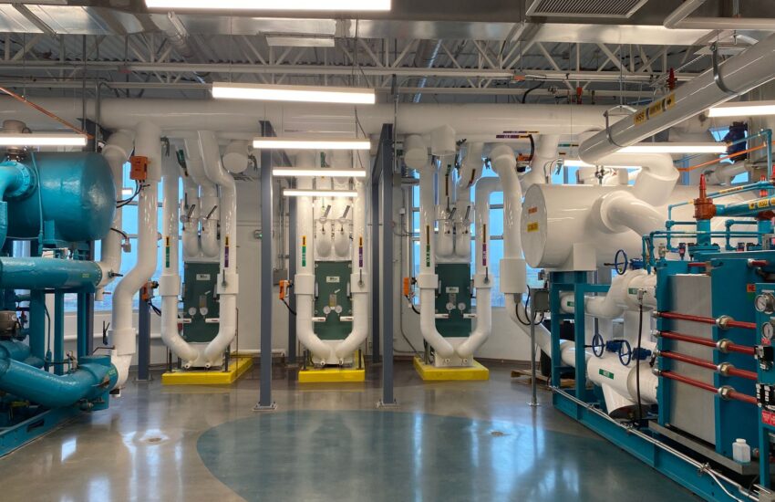industrial hvac system in modern facility